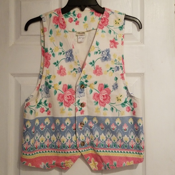 Vivolai Floral Vest - Picture 1 of 1
